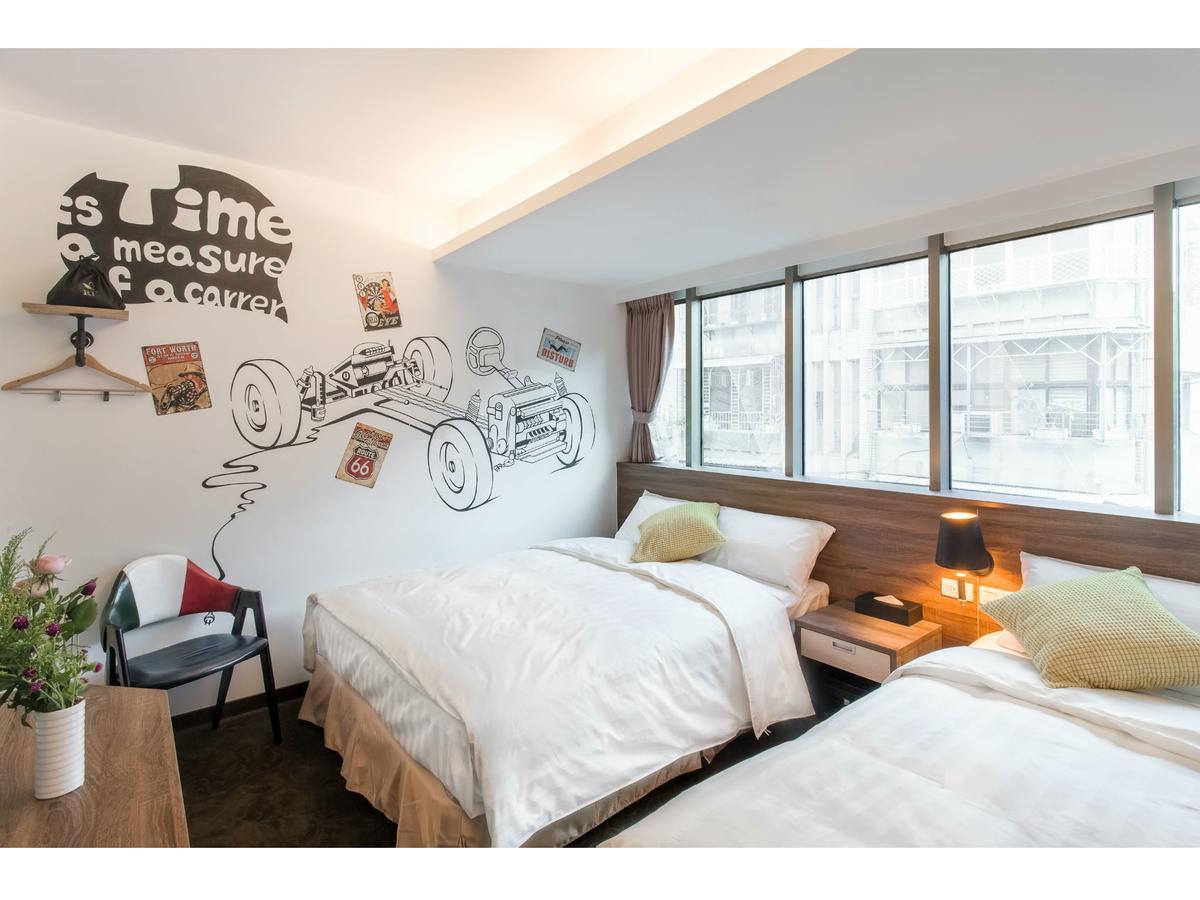 Rf Hotel  Linsen Тайпей Екстериор снимка