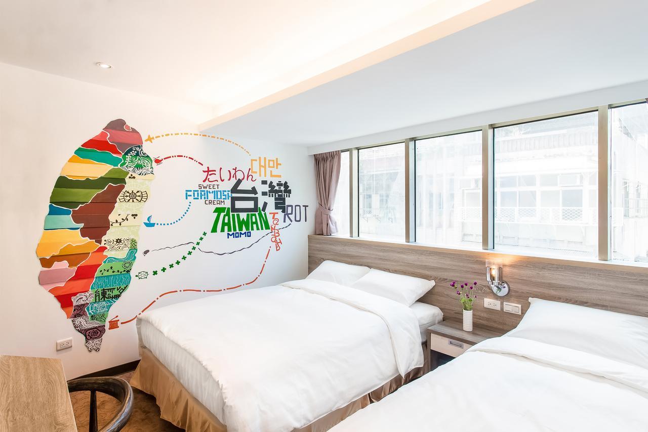 Rf Hotel  Linsen Тайпей Екстериор снимка